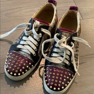 Christian Louboutin studded sneakers